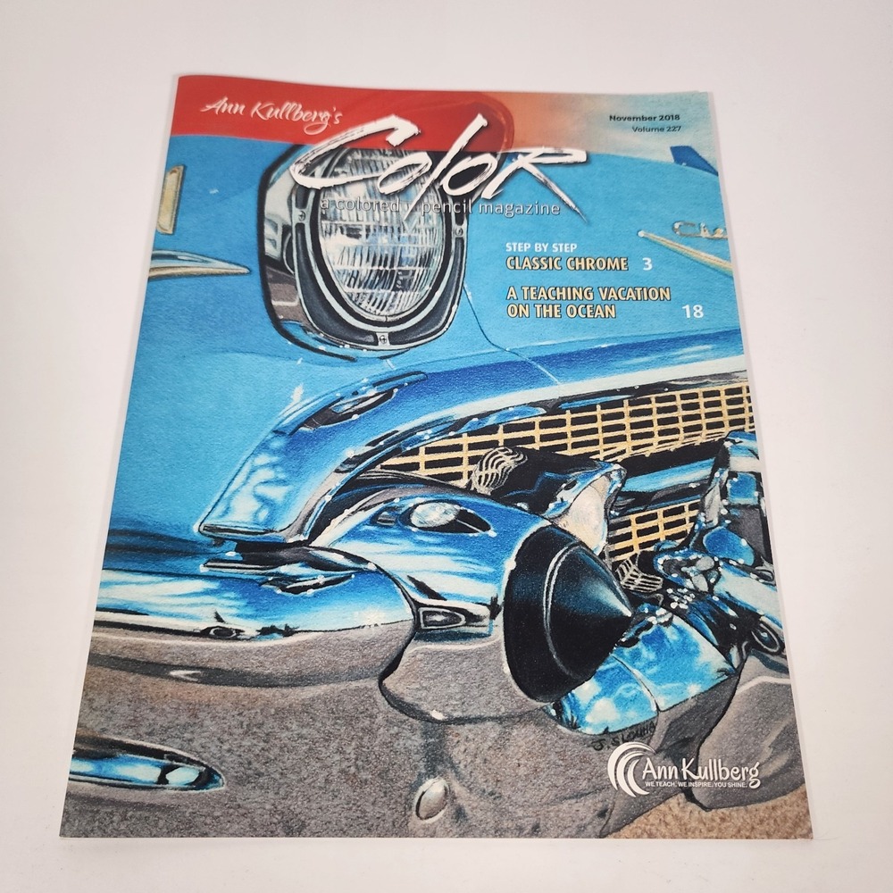 Color Magazine November‎ 2018 By Ann Kullberg Colored Pencil Art